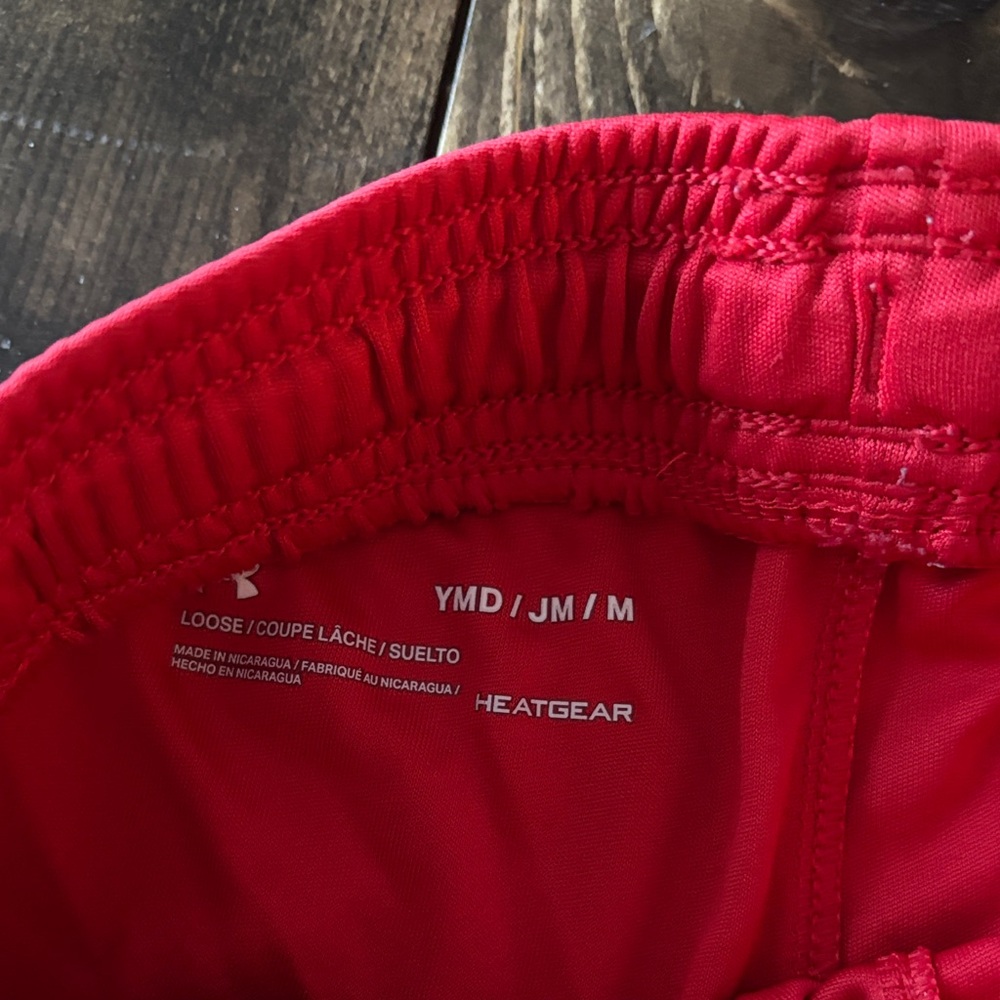 Under Armour Boy’s Shorts in Red, Black, Blue, and Maroon - Picture 2 of 14